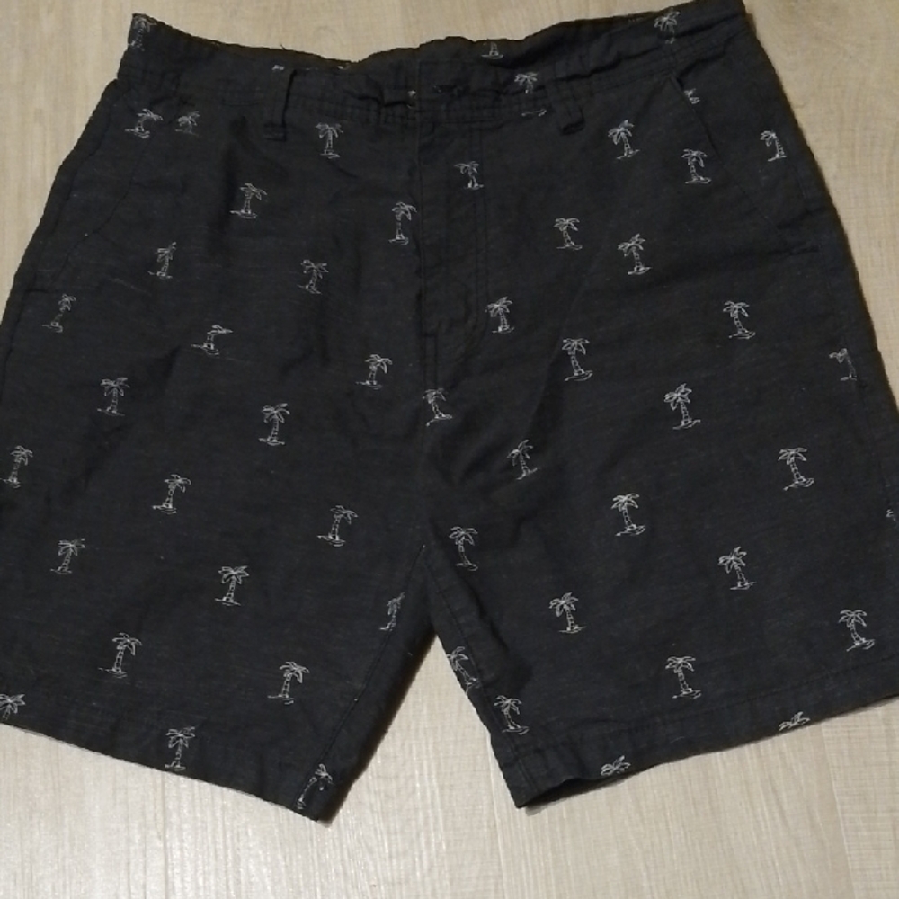 Zoo York Black Shorts with Nautical Print